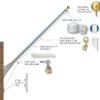Patio Wall Mount Kits